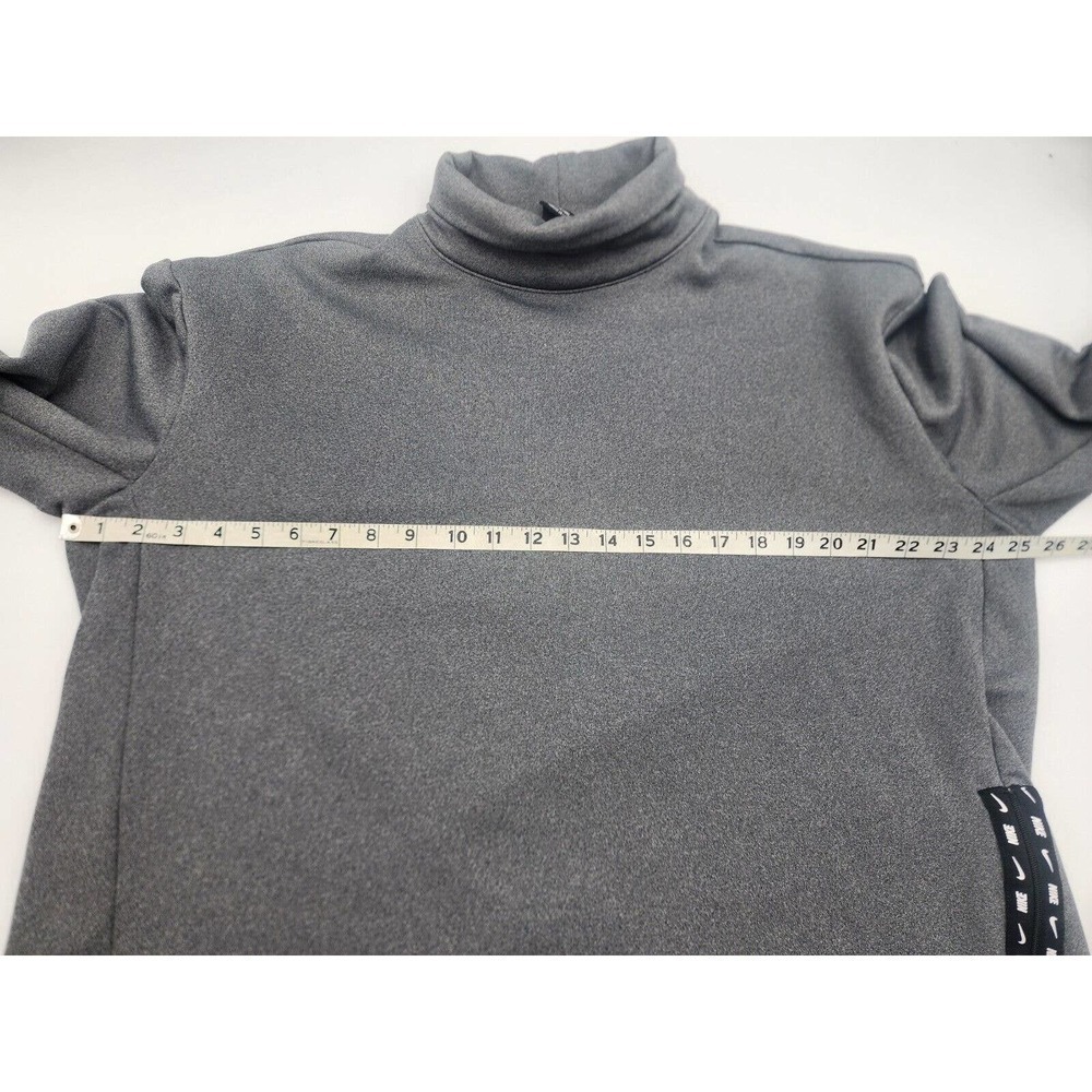 Nike Therma Funnel Neck Sweater Pullover Gray Women's Size L BV5206-011 - Picture 6 of 9